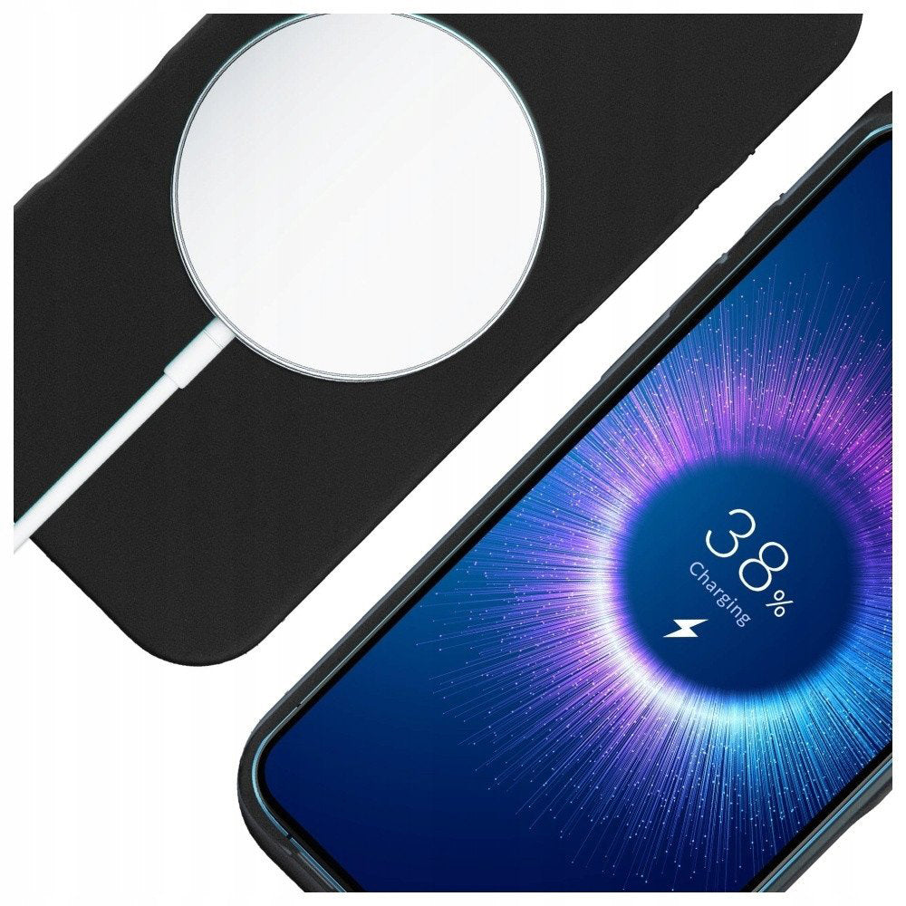 Funda MagSafe para Apple iPhone 17, 3MK, Hardy, Negra