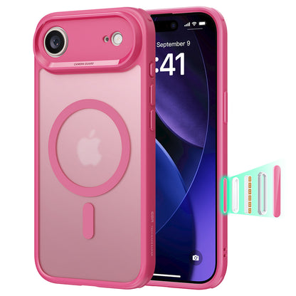 Funda MagSafe para Apple iPhone 17 Air, ESR, Classic Hybrid, Rosa Satinado