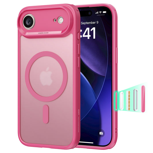 Funda MagSafe para Apple iPhone 17 Air, ESR, Classic Hybrid, Rosa Satinado