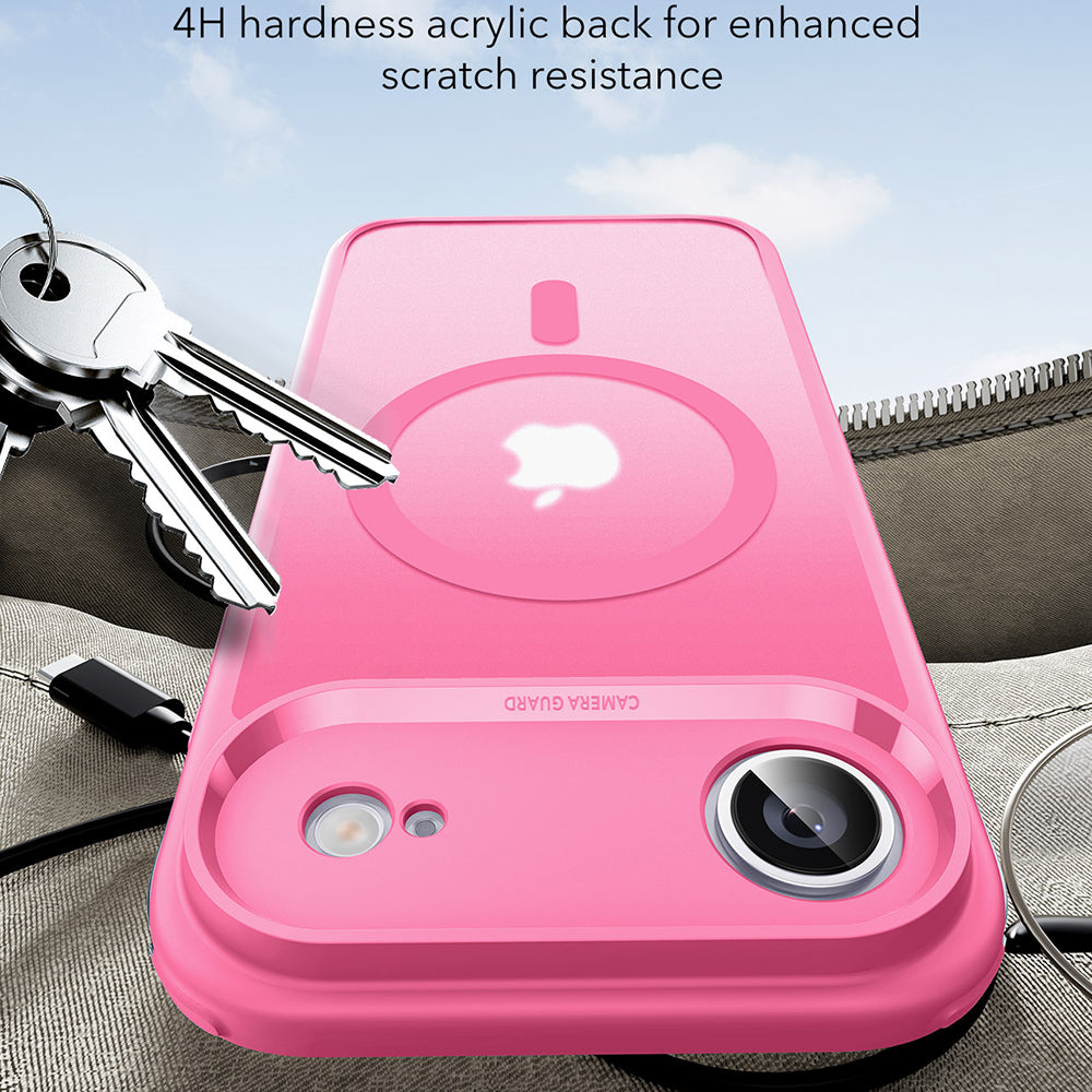 Funda MagSafe para Apple iPhone 17 Air, ESR, Classic Hybrid, Rosa Satinado