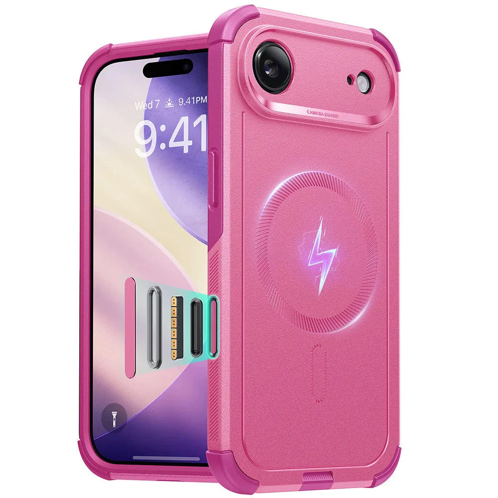 Funda MagSafe para Apple iPhone 17 Air, ESR, Cyber, Rosa