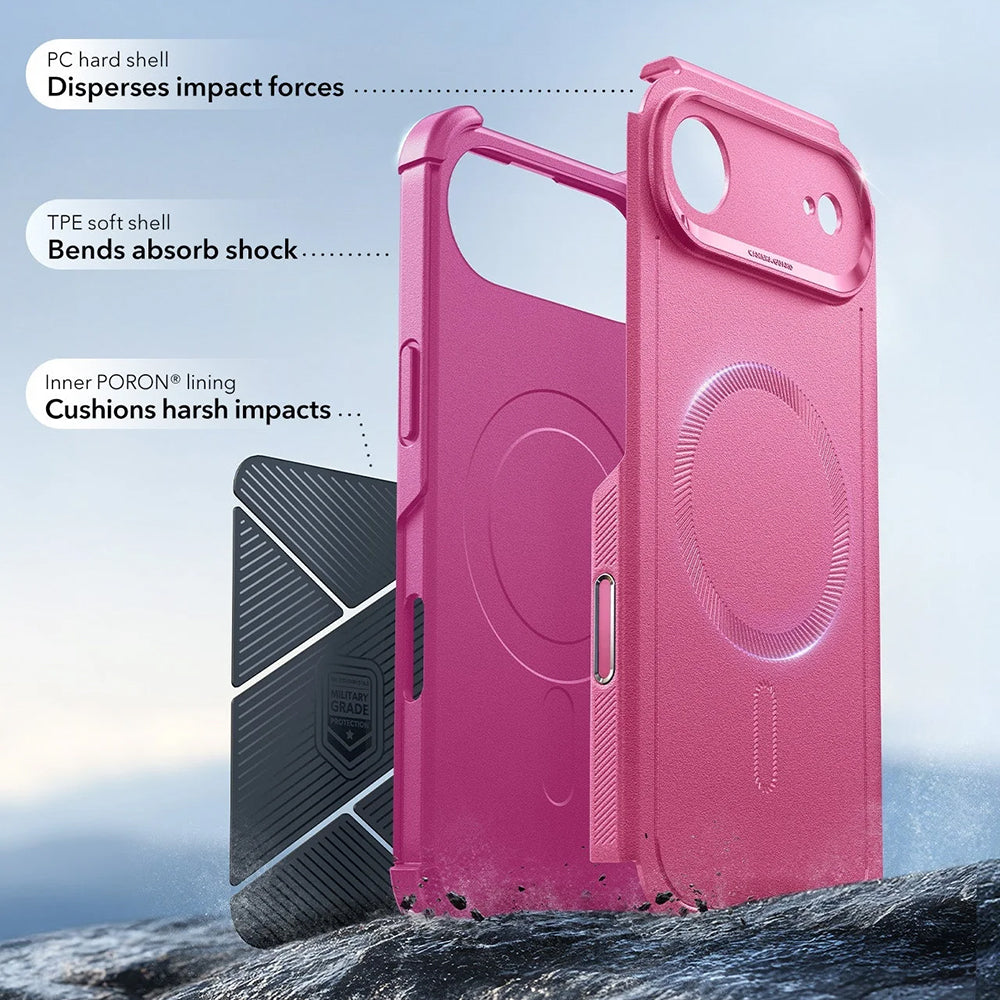 Funda MagSafe para Apple iPhone 17 Air, ESR, Cyber, Rosa