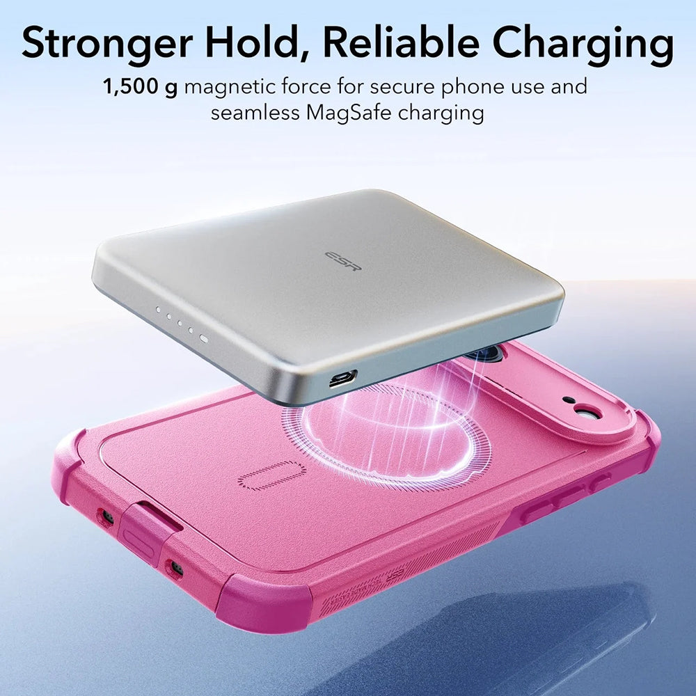 Funda MagSafe para Apple iPhone 17 Air, ESR, Cyber, Rosa