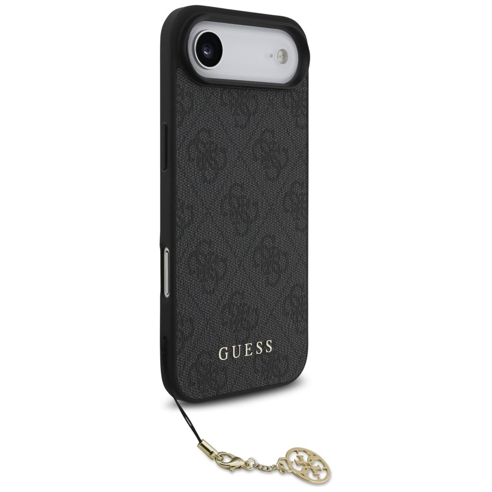 Funda MagSafe para Apple iPhone 17 Air, Guess, 4G Charm Cradle, Negra