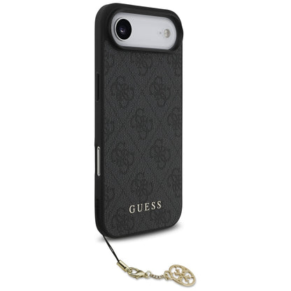 Funda MagSafe para Apple iPhone 17 Air, Guess, 4G Charm Cradle, Negra