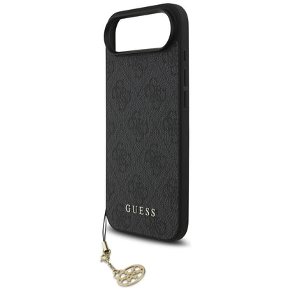 Funda MagSafe para Apple iPhone 17 Air, Guess, 4G Charm Cradle, Negra