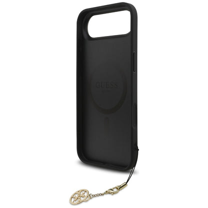 Funda MagSafe para Apple iPhone 17 Air, Guess, 4G Charm Cradle, Negra