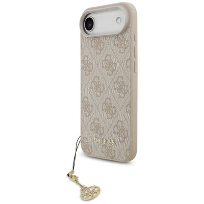 Funda MagSafe para Apple iPhone 17 Air, Guess, 4G Charm Cradle, Rosa