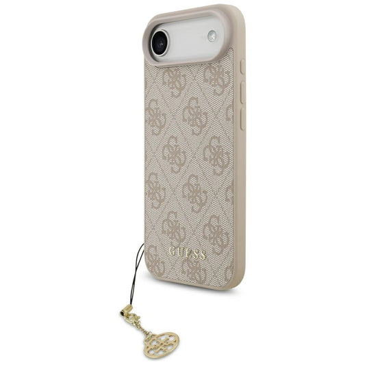 Funda MagSafe para Apple iPhone 17 Air, Guess, 4G Charm Cradle, Rosa