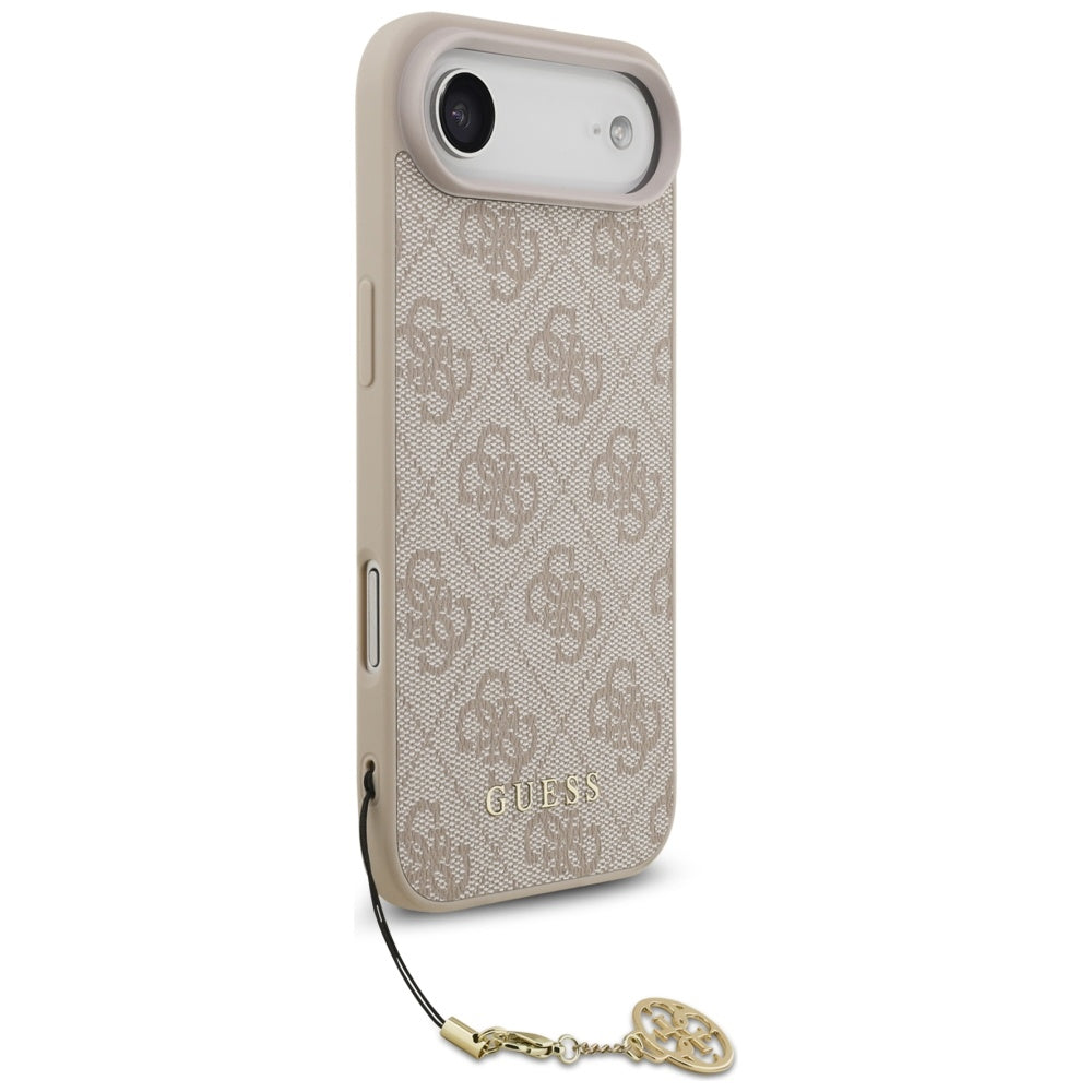 Funda MagSafe para Apple iPhone 17 Air, Guess, 4G Charm Cradle, Rosa