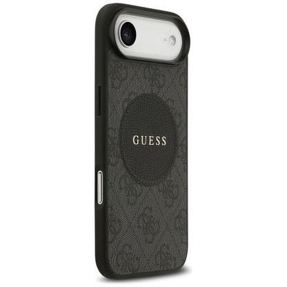 Funda MagSafe para Apple iPhone 17 Air, Guess, 4G Circle Classic Logo, Negra