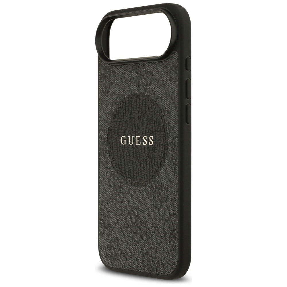 Funda MagSafe para Apple iPhone 17 Air, Guess, 4G Circle Classic Logo, Negra