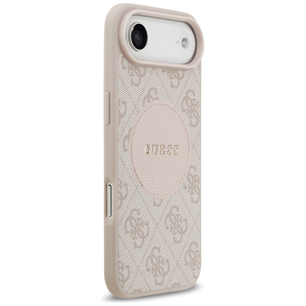 Funda MagSafe para Apple iPhone 17 Air, Guess, 4G Circle Classic Logo, Rosa