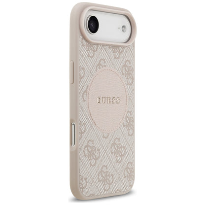 Funda MagSafe para Apple iPhone 17 Air, Guess, 4G Circle Classic Logo, Rosa