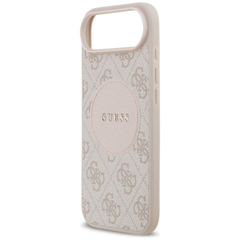 Funda MagSafe para Apple iPhone 17 Air, Guess, 4G Circle Classic Logo, Rosa