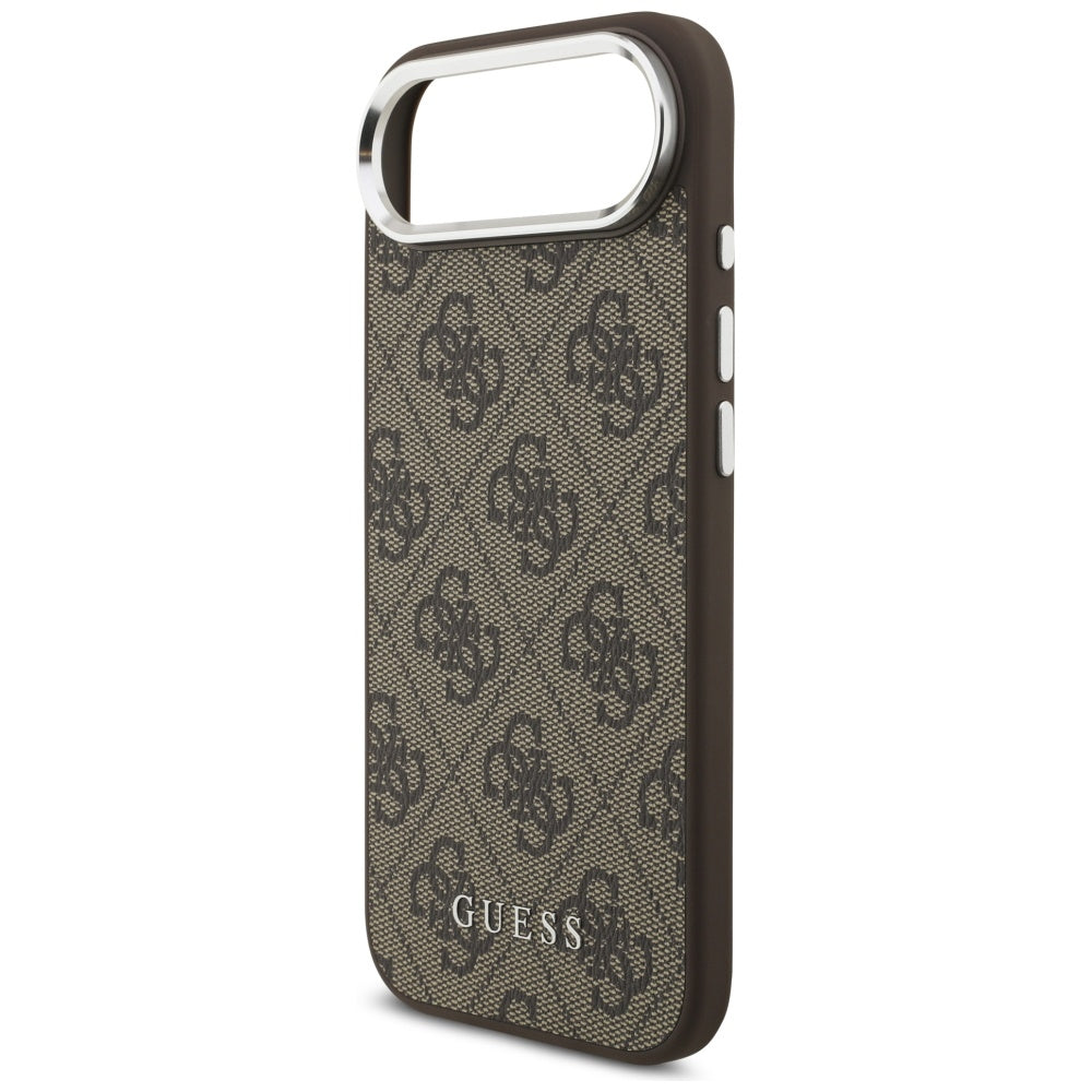 Funda MagSafe para Apple iPhone 17 Air, Guess, 4G Classic Logo, Marrón.
