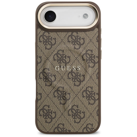 Funda MagSafe para Apple iPhone 17 Air, Guess, 4G Classic, Marrón