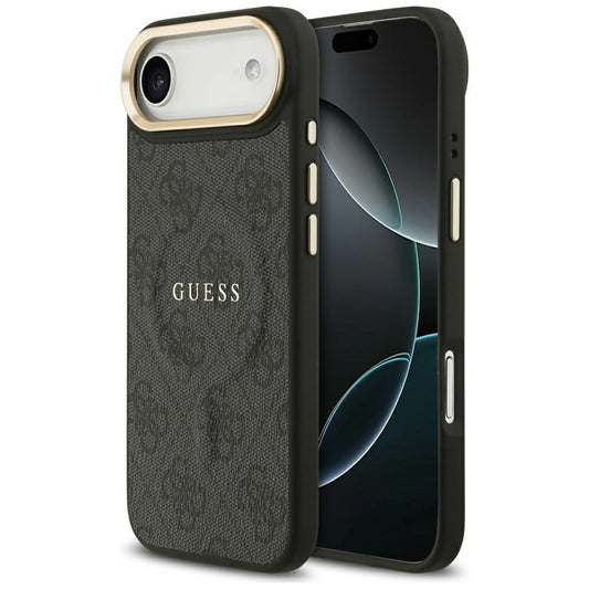 Funda MagSafe para Apple iPhone 17 Air, Guess, 4G Classic, Negra