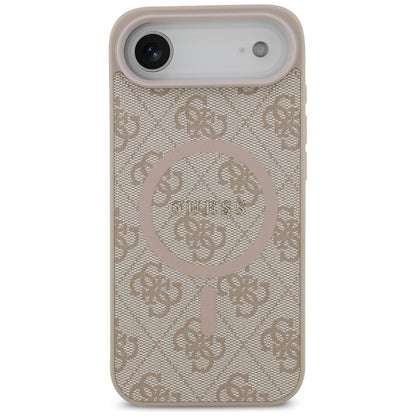 Funda MagSafe para Apple iPhone 17 Air, Guess, 4G Ring Classic Logo, Rosa