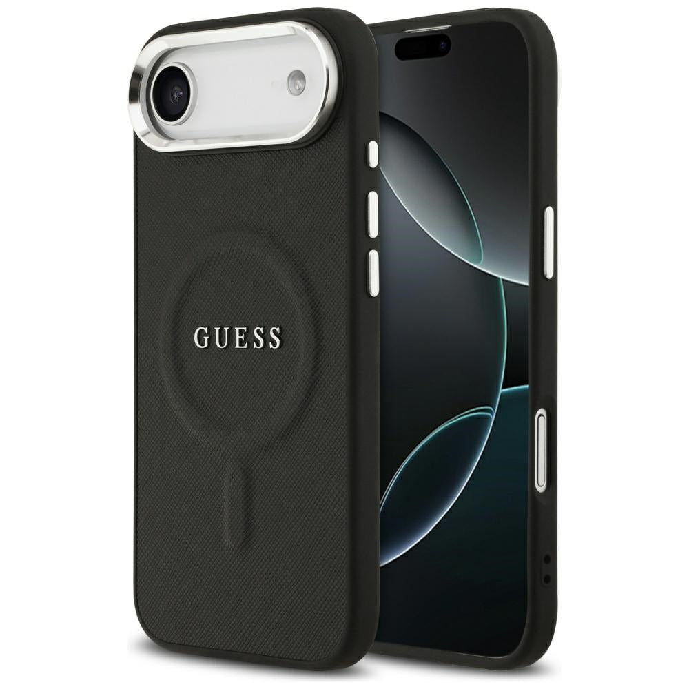 Funda MagSafe para Apple iPhone 17 Air, Guess, Classic Logo, Negra