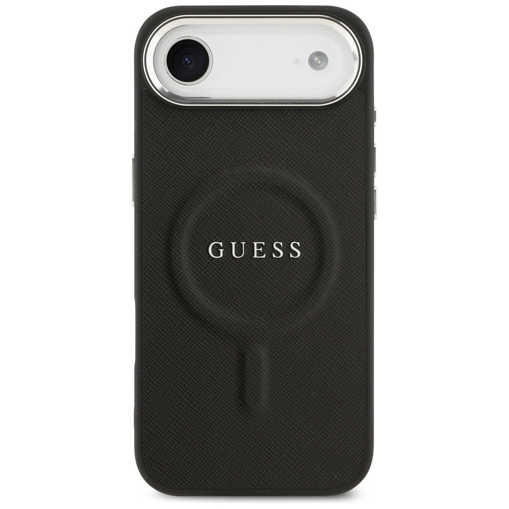 Funda MagSafe para Apple iPhone 17 Air, Guess, Classic Logo, Negra