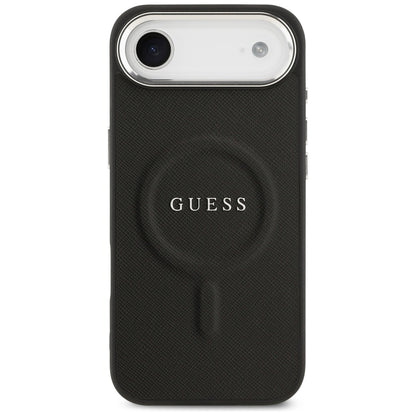 Funda MagSafe para Apple iPhone 17 Air, Guess, Classic Logo, Negra