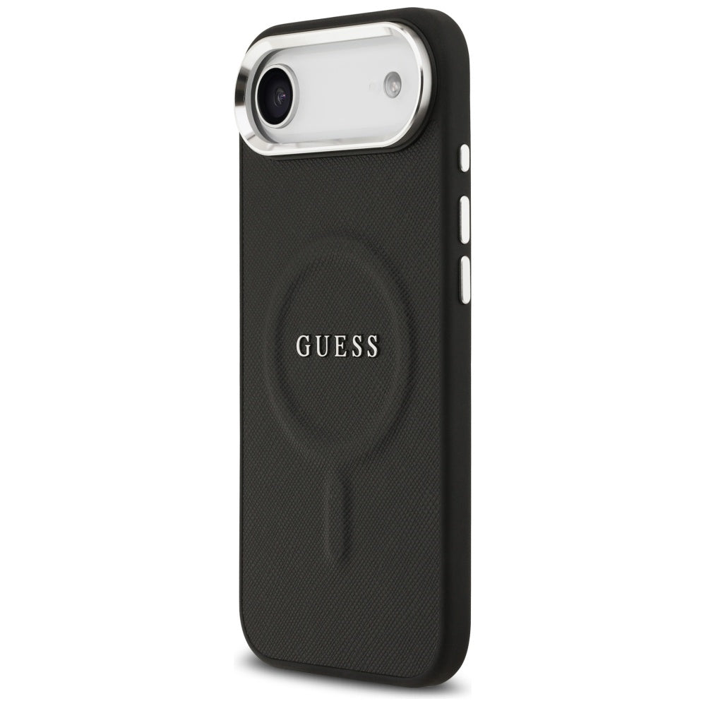Funda MagSafe para Apple iPhone 17 Air, Guess, Classic Logo, Negra