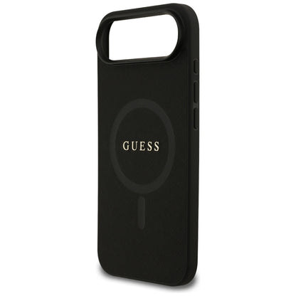 Funda MagSafe para Apple iPhone 17 Air, Guess, Saffiano Classic Logo, Negra