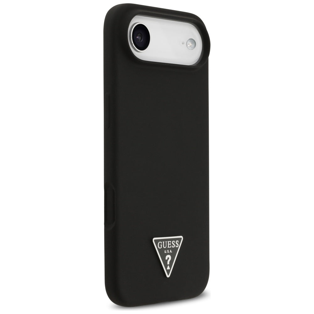 Funda MagSafe para Apple iPhone 17 Air, Guess, Logo Triangular, Negra