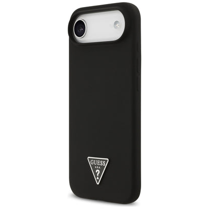 Funda MagSafe para Apple iPhone 17 Air, Guess, Logo Triangular, Negra