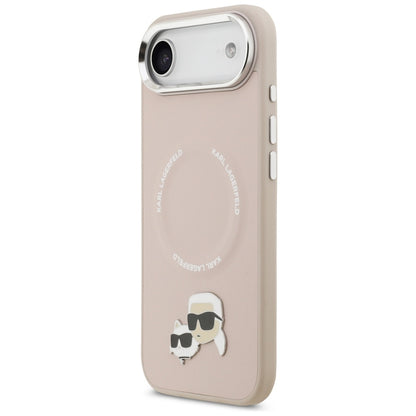 Funda MagSafe para Apple iPhone 17 Air, Karl Lagerfeld, Karl & Choupette Pins, Rosa