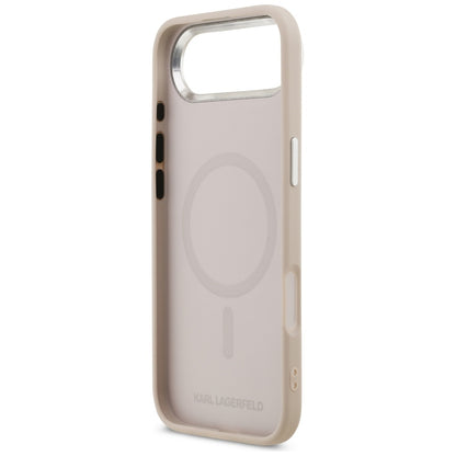 Funda MagSafe para Apple iPhone 17 Air, Karl Lagerfeld, Karl & Choupette Pins, Rosa