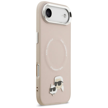 Funda MagSafe para Apple iPhone 17 Air, Karl Lagerfeld, Karl & Choupette Pins, Rosa