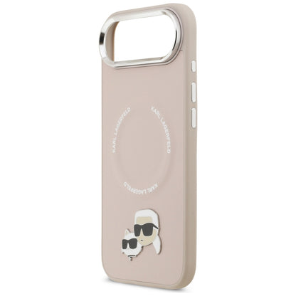 Funda MagSafe para Apple iPhone 17 Air, Karl Lagerfeld, Karl & Choupette Pins, Rosa