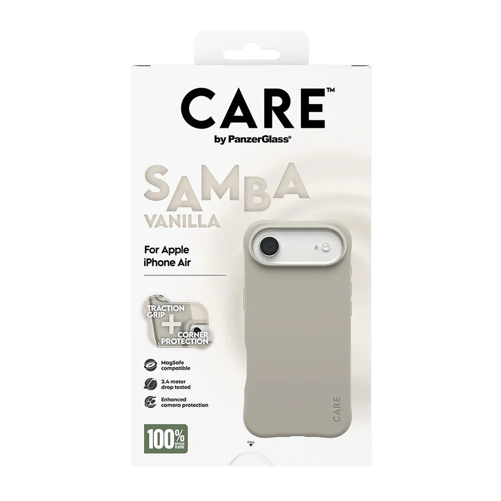 Funda MagSafe para Apple iPhone 17 Air, PanzerGlass, Care Fashionable, Beige