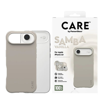 Funda MagSafe para Apple iPhone 17 Air, PanzerGlass, Care Fashionable, Beige