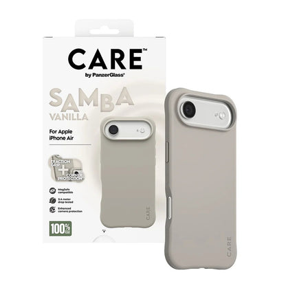 Funda MagSafe para Apple iPhone 17 Air, PanzerGlass, Care Fashionable, Beige