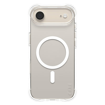 Funda MagSafe para Apple iPhone 17 Air, PanzerGlass, Care Fashionable, Transparente Blanca