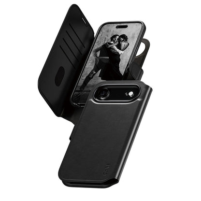 Funda MagSafe para Apple iPhone 17 Air, PanzerGlass, Característica Care Tango Dos-en-Uno, Negra