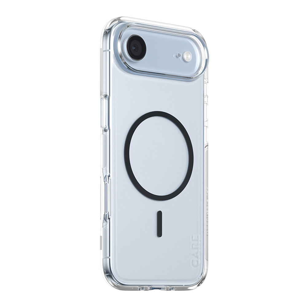 Funda MagSafe para Apple iPhone 17 Air, PanzerGlass, Care Urban Explorer, Transparente Negra