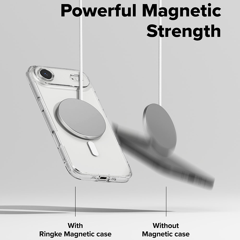Funda MagSafe para Apple iPhone 17 Air, Ringke, Fusion, Transparente