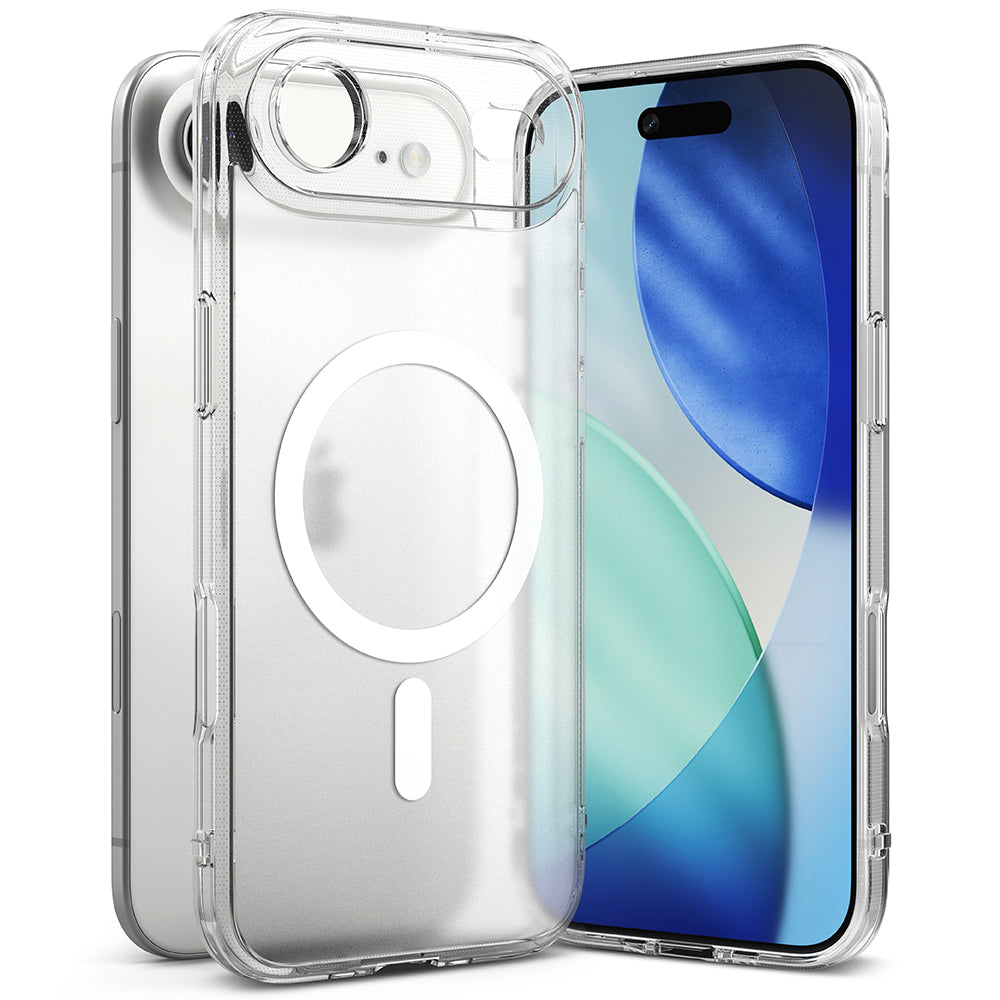 Funda MagSafe para Apple iPhone 17 Air, Ringke, Fusion, Transparente Mate