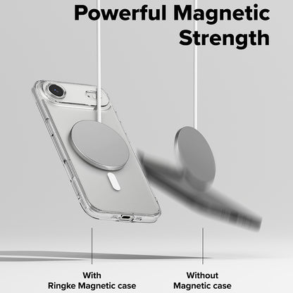 Funda MagSafe para Apple iPhone 17 Air, Ringke, Fusion, Transparente Mate