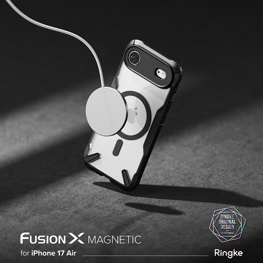 Funda MagSafe para Apple iPhone 17 Air, Ringke, Fusion X, Negra