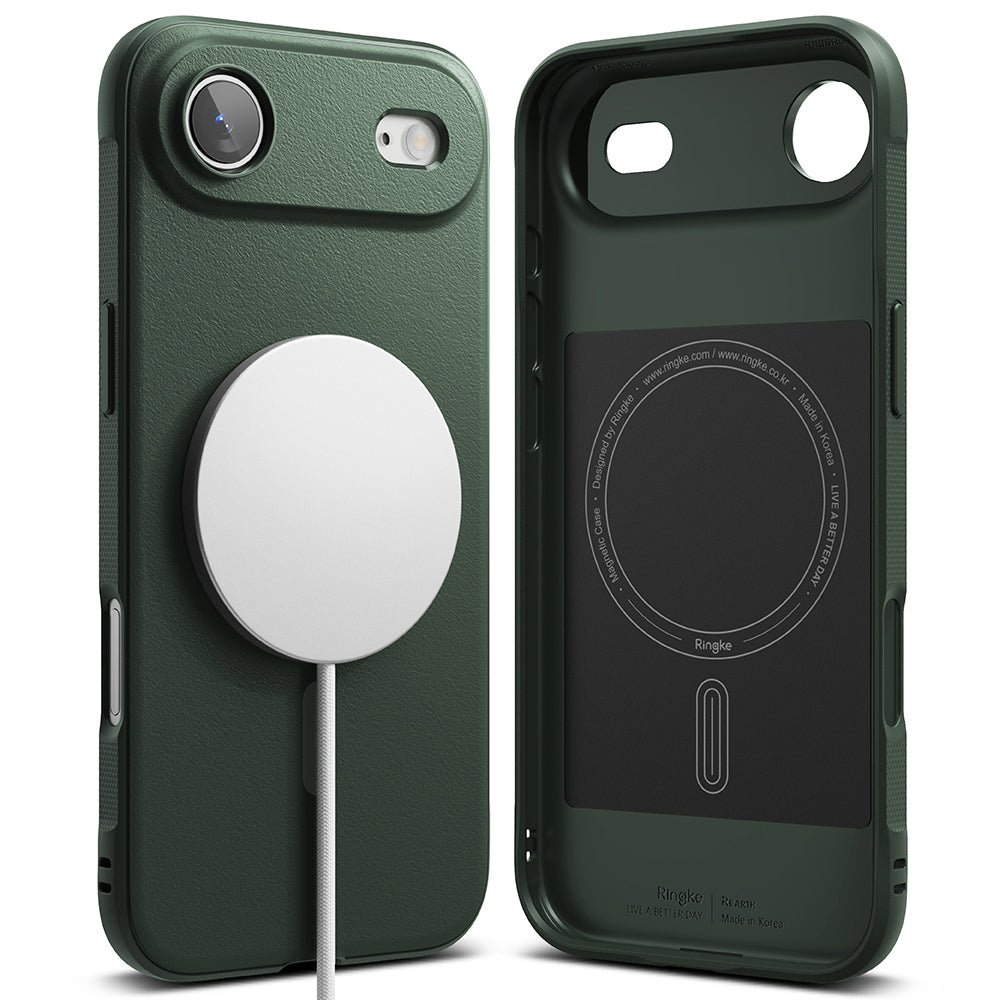 Funda MagSafe para Apple iPhone 17 Air, Ringke, Onyx, Verde Oscuro