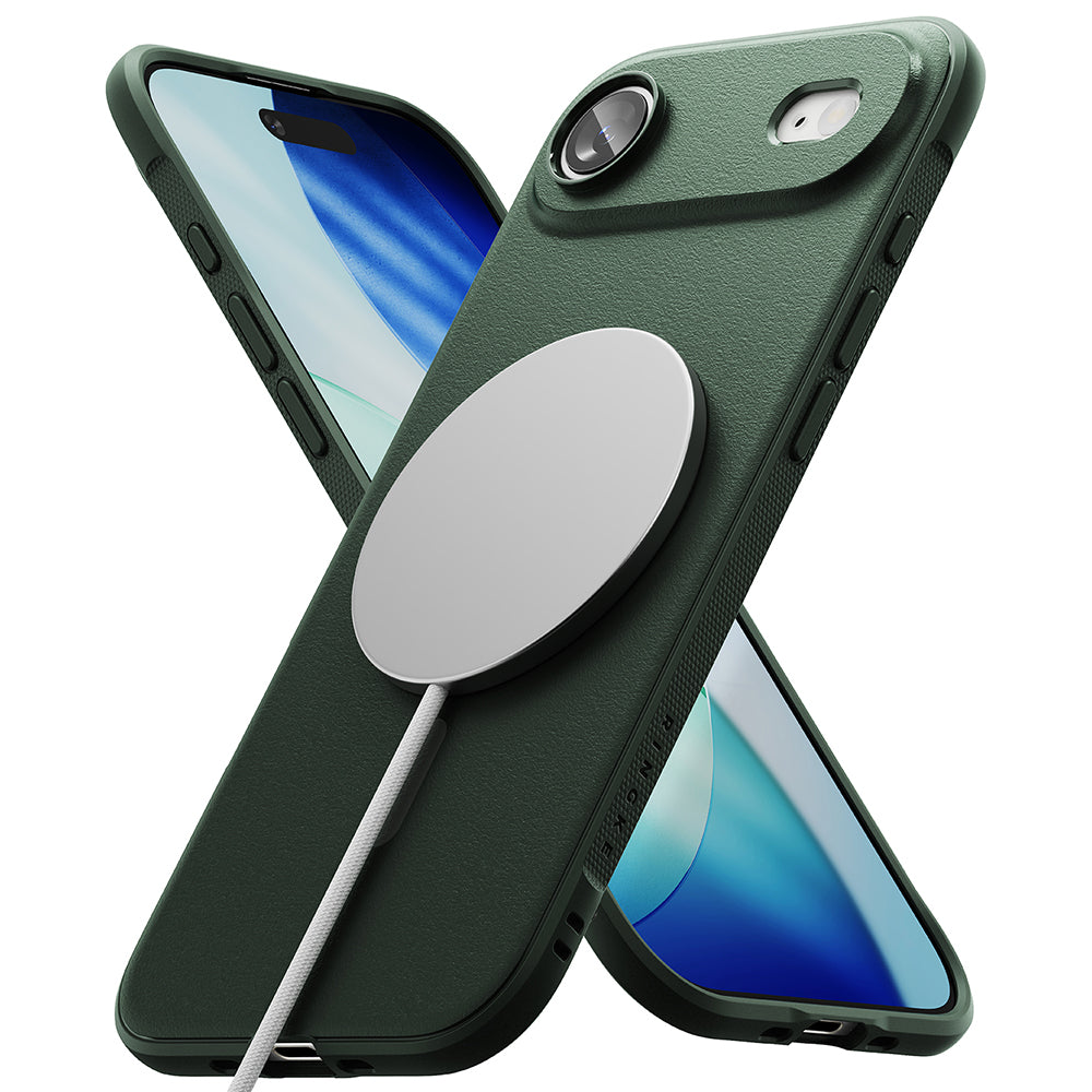Funda MagSafe para Apple iPhone 17 Air, Ringke, Onyx, Verde Oscuro