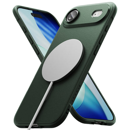 Funda MagSafe para Apple iPhone 17 Air, Ringke, Onyx, Verde Oscuro
