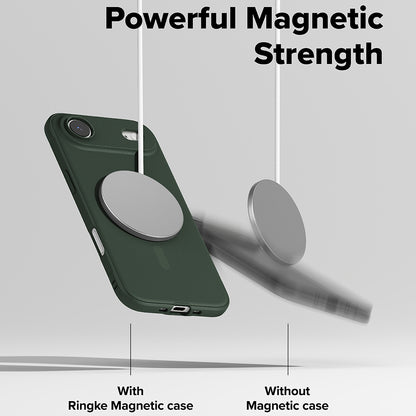 Funda MagSafe para Apple iPhone 17 Air, Ringke, Onyx, Verde Oscuro