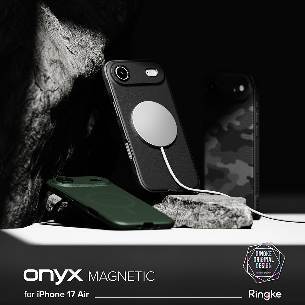 Funda MagSafe para Apple iPhone 17 Air, Ringke, Onyx, Verde Oscuro