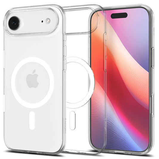 Funda MagSafe para Apple iPhone 17 Air, Spigen, Liquid Crystal, Blanca